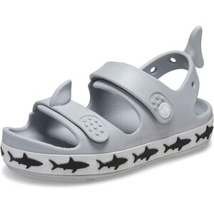 Crocs Unisex Kids Crocband Cruiser Shark Sandalt Sandal, Light Grey, 6 UK Child Crocs Unisex Kids Crocband Cruiser Shark Sandalt Sandal, Light Grey, 6 UK Child