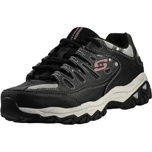Skechers Men's After burn m.fit Industrial Shoe, Charcoal Black, 5.5 UK Skechers Men's After burn m.fit Industrial Shoe, Charcoal Black, 5.5 UK