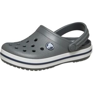 Crocs Unisex Kids,Crocband Clog K, Slate Grey/Navy, 3 UK Crocs Unisex Kids,Crocband Clog K, Slate Grey/Navy, 3 UK