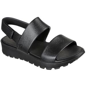 Skechers Women's Foamies: Footsteps-Breezy Feels Slingback Sandals Outdoor, Black, 3 UK Skechers Women's Foamies: Footsteps-Breezy Feels Slingback Sandals Outdoor, Black, 3 UK