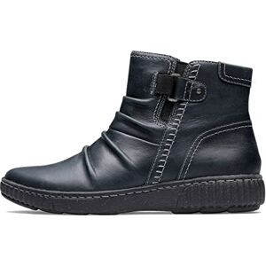 Clarks Women's Caroline Orchid Ankle Boot, Black Leather, 10 US Clarks Women's Caroline Orchid Ankle Boot, Black Leather, 10 US