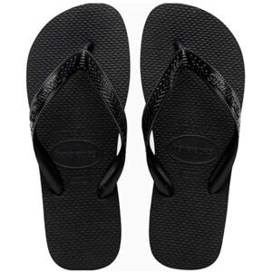 Havaianas Top Unisex Adults FlipFlop Black 8.5/9 UK Havaianas Top Unisex Adults FlipFlop Black 8.5/9 UK