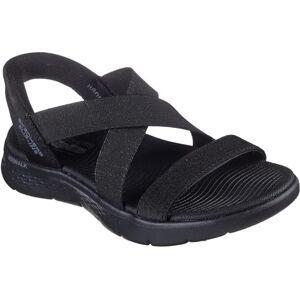 Skechers Slip-ins: GO Walk Flex Sandal Glimmer Black Skechers Slip-ins: GO Walk Flex Sandal Glimmer Black