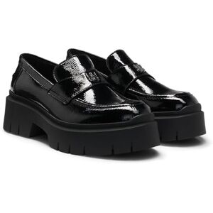 Hugo Boss Women's Kris_Loafer_npk Flats, Black 1, 9 UK Hugo Boss Women's Kris_Loafer_npk Flats, Black 1, 9 UK