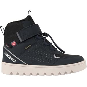Viking Unisex Children's Fleek Warm GTX 1v SL Snow Boot, Black charcoal, 41 EU Schmal Viking Unisex Children's Fleek Warm GTX 1v SL Snow Boot, Black charcoal, 41 EU Schmal