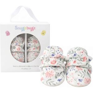 Snugabugz Organic Cotton Baby Booties Newborn to 18 Months Stay-On Snap Socks for Baby Boys & Girls Soft Non-Slip Sole Baby Slippers + Pram Shoes Floral Print, 12-18 Months Snugabugz Organic Cotton Baby Booties Newborn to 18 Months Stay-On Snap Socks for Baby Boys & Girls Soft Non-Slip Sole Baby Slippers + Pram Shoes Floral Print, 12-18 Months
