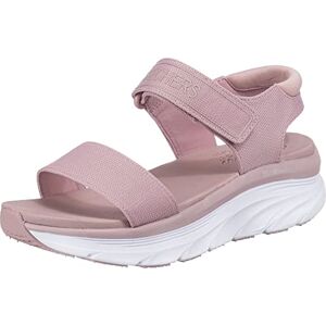 Skechers Women's D'Lux Walker Sandal New Block Sport, Blush Mesh, 2 UK Skechers Women's D'Lux Walker Sandal New Block Sport, Blush Mesh, 2 UK