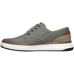 Skechers Mens Moreno Canvas Oxford Shoe, Taupe, 9 UK Skechers Mens Moreno Canvas Oxford Shoe, Taupe, 9 UK
