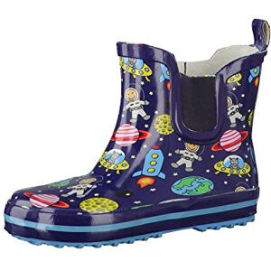 Beck Boy's Space Wellington Boots, Blue, 4 UK Child Beck Boy's Space Wellington Boots, Blue, 4 UK Child