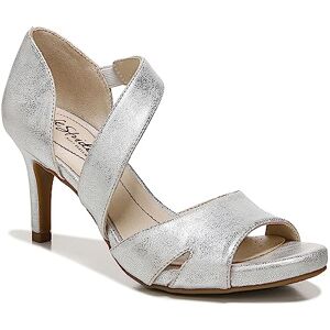 LifeStride Women's Mega Heeled Sandal, Silver, 7 UK LifeStride Women's Mega Heeled Sandal, Silver, 7 UK