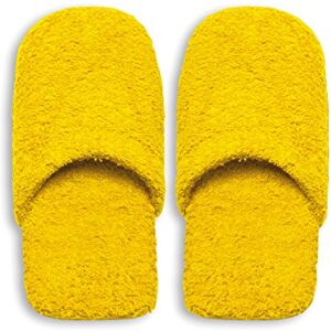 Excelsa Women's Warm Bath Slippers, Sponge, Yellow, 27.5 x 11 x 3 cm Excelsa Women's Warm Bath Slippers, Sponge, Yellow, 27.5 x 11 x 3 cm