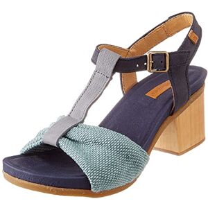 El Naturalista Women's Deba Heeled Sandal, Aqua, 3 UK El Naturalista Women's Deba Heeled Sandal, Aqua, 3 UK