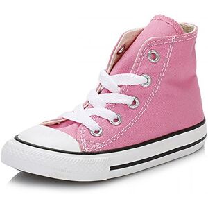 Converse All Star Hi Infant Canvas Trainers Pink Canvas 9 Infant UK Converse All Star Hi Infant Canvas Trainers Pink Canvas 9 Infant UK