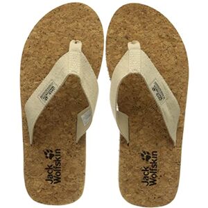 Jack Wolfskin Women's Ecostride 2 Slipper W Sandal, Natural Cork, 3 UK Jack Wolfskin Women's Ecostride 2 Slipper W Sandal, Natural Cork, 3 UK