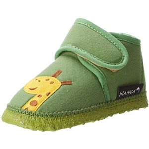 Nanga Unisex Baby Monkey First Walking Shoes, Green, 3 UK Nanga Unisex Baby Monkey First Walking Shoes, Green, 3 UK