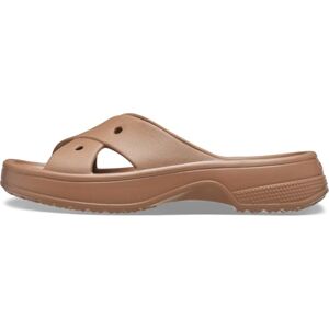 Crocs Women Slide,Classic Womens Cross Strap,Milk Chocolate,4 UK Women Crocs Women Slide,Classic Womens Cross Strap,Milk Chocolate,4 UK Women