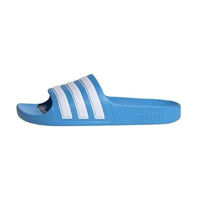 adidas Unisex Kids Adilette Aqua Slides Kids Shoes, Blue Burst/Cloud White/Blue Burst, 10 UK Child adidas Unisex Kids Adilette Aqua Slides Kids Shoes, Blue Burst/Cloud White/Blue Burst, 10 UK Child