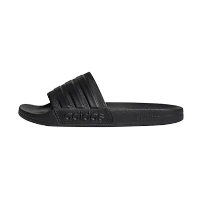 adidas Unisex Adilette Shower Slides Shoes, Core Black/Core Black/Core Black, 11 UK adidas Unisex Adilette Shower Slides Shoes, Core Black/Core Black/Core Black, 11 UK