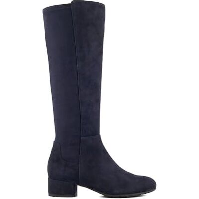 Dune London - Tayla - Navy - Knee-High Boots Dune London - Tayla - Navy - Knee-High Boots