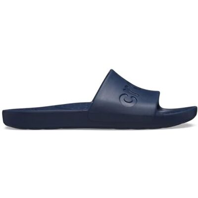 Crocs Men's Slide Sandal, Navy, M11/W12 UK Crocs Men's Slide Sandal, Navy, M11/W12 UK