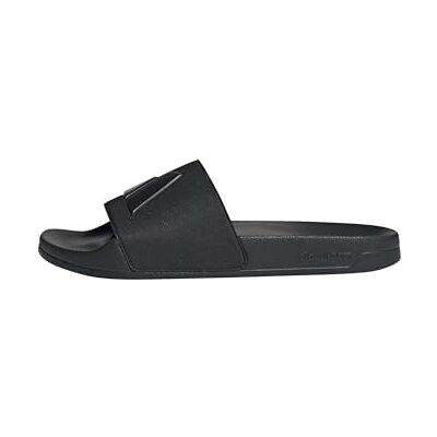 adidas Unisex Adilette Shower Slides Shoes, Core Black/Core Black/Core Black, 17 UK adidas Unisex Adilette Shower Slides Shoes, Core Black/Core Black/Core Black, 17 UK