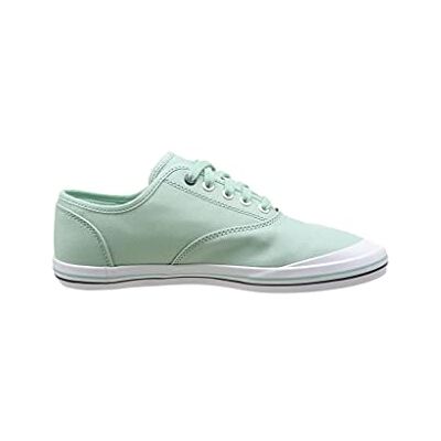 Le Coq Sportif Grandille CVO Green Canvas Womens Shoes - Womens Plimsolls Le Coq Sportif Grandille CVO Green Canvas Womens Shoes - Womens Plimsolls