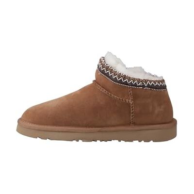 Hush Puppies Female Sloane Bootie Slipper, Tan, 7 Hush Puppies Female Sloane Bootie Slipper, Tan, 7