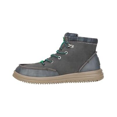 HEYDUDE Men's Bradley Classic Boot Shoes, Charcoal, 7 UK HEYDUDE Men's Bradley Classic Boot Shoes, Charcoal, 7 UK