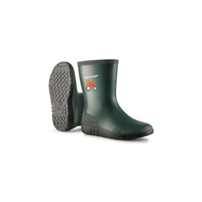 Dunlop Mini Unisex Kids Wellington Elephant Pattern Calf High Fashion Rain Boots, Heritage Green/Black, Waterproof and Chemical Resistant PVC Wellies for Outdoor and Gardening EU27, UK9 Dunlop Mini Unisex Kids Wellington Elephant Pattern Calf High Fashion Rain Boots, Heritage Green/Black, Waterproof and Chemical Resistant PVC Wellies for Outdoor and Gardening EU27, UK9
