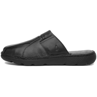 Hush Puppies Mens Carson Mule Slide Sandal, Black, 9 UK Hush Puppies Mens Carson Mule Slide Sandal, Black, 9 UK