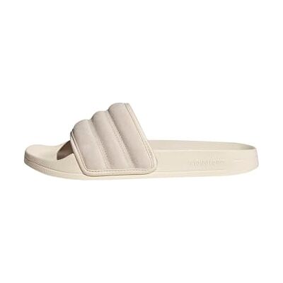 adidas Unisex Adilette Noshower Slides Shoes, Wonder White/Wonder White/Wonder White, 5 UK adidas Unisex Adilette Noshower Slides Shoes, Wonder White/Wonder White/Wonder White, 5 UK