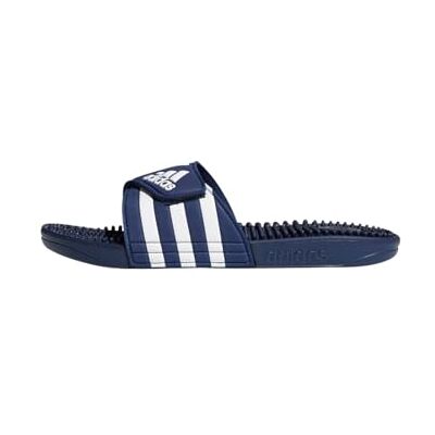 adidas Unisex Adissage Slides Shoes, Dark Blue/Cloud White/Dark Blue, 9 UK adidas Unisex Adissage Slides Shoes, Dark Blue/Cloud White/Dark Blue, 9 UK