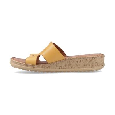 Hush Puppies Female Eloise Mule Sandal, Mustard, 5 Hush Puppies Female Eloise Mule Sandal, Mustard, 5
