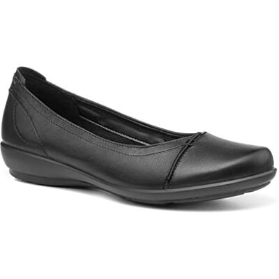 Hotter Robyn II Women's Casuals Classic Ballet Pump with Seam Detailing in Leather Wide EE Fit 9 UK Hotter Robyn II Women's Casuals Classic Ballet Pump with Seam Detailing in Leather Wide EE Fit 9 UK