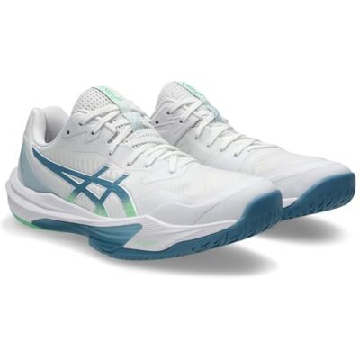 ASICS Mens Sky Elite Ff 3 Sneaker, White Saba Blue, 12 UK ASICS Mens Sky Elite Ff 3 Sneaker, White Saba Blue, 12 UK
