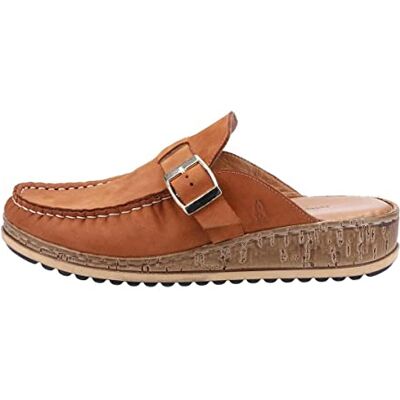 Hush Puppies Sorcha Mule, Tan Nubuck, 3 Hush Puppies Sorcha Mule, Tan Nubuck, 3