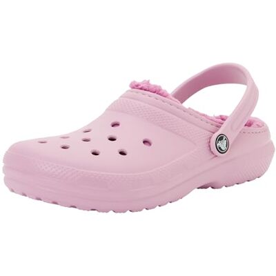 Crocs Unisex Kids Clog, Classic Lined Clog K, Hydrangea, 3 UK Child Crocs Unisex Kids Clog, Classic Lined Clog K, Hydrangea, 3 UK Child