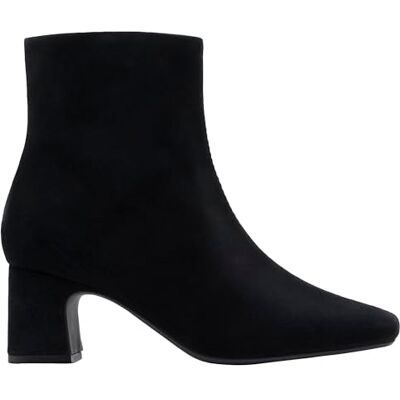 Clarks Fernie Zip Womens Black Sde, 4 Clarks Fernie Zip Womens Black Sde, 4