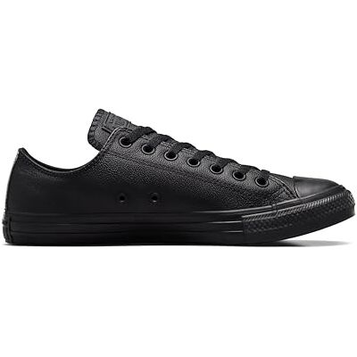 Converse All Star Leather Ox Trainers Men Black 5 (4.5) Low Top Trainers Shoes Converse All Star Leather Ox Trainers Men Black 5 (4.5) Low Top Trainers Shoes
