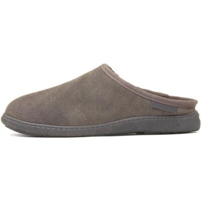 Hush Puppies Male Ashton Slipper, Grey, 6 Hush Puppies Male Ashton Slipper, Grey, 6