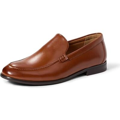 Amazon Essentials Men's Venetian Dress Loafers, Tan Faux Leather, 11 UK Amazon Essentials Men's Venetian Dress Loafers, Tan Faux Leather, 11 UK