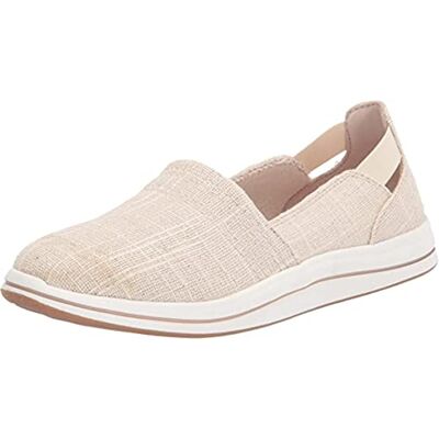 Clarks Women's Breeze Step Loafer, Natural Interest, 10 US Wide, Natural Interest, 10 US Wide Clarks Women's Breeze Step Loafer, Natural Interest, 10 US Wide, Natural Interest, 10 US Wide