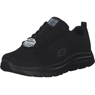 Skechers Men's Flex Advantage Bendon Trainer, Black/White, 12 UK Skechers Men's Flex Advantage Bendon Trainer, Black/White, 12 UK
