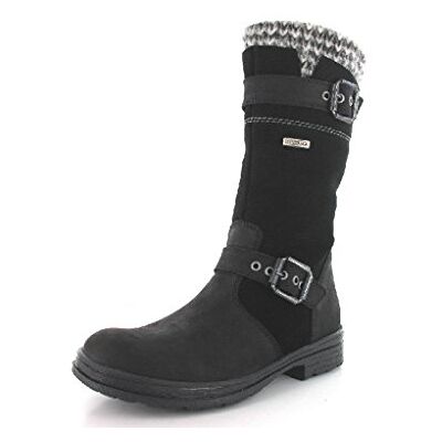 DMLNG Däumling Marco RV Alia RV, Girls' Warm lined classic boots long length, Black (Schwarz), 1 UK (27 EU) DMLNG Däumling Marco RV Alia RV, Girls' Warm lined classic boots long length, Black (Schwarz), 1 UK (27 EU)