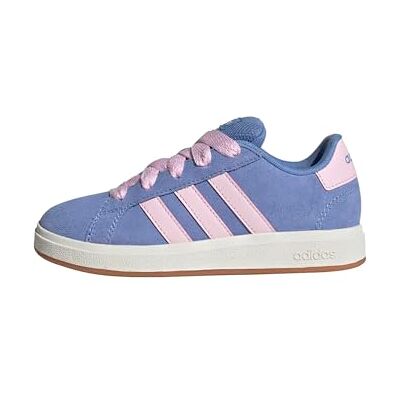 adidas Unisex Kids Grand Court 00s Shoes Kids, Blue Fusion/Clear Pink/core White, 4.5 UK adidas Unisex Kids Grand Court 00s Shoes Kids, Blue Fusion/Clear Pink/core White, 4.5 UK