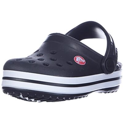Crocs unisex-child Crocband Clog K, Black (Black 001), 4 UK Child (19-20 EU) Crocs unisex-child Crocband Clog K, Black (Black 001), 4 UK Child (19-20 EU)