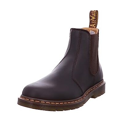 Dr. Martens DR MARTENS 27486201 Chelsea Boot Men Dark Brown Crazy Horse UK 9.5 Dr. Martens DR MARTENS 27486201 Chelsea Boot Men Dark Brown Crazy Horse UK 9.5
