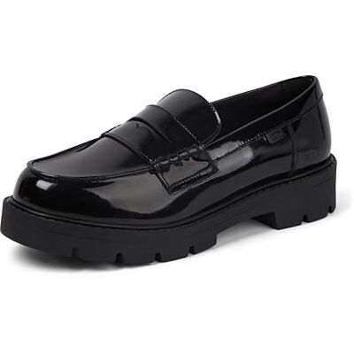 Kickers Girl's Kori Loafer Shoes, Black, 6 UK Child Kickers Girl's Kori Loafer Shoes, Black, 6 UK Child