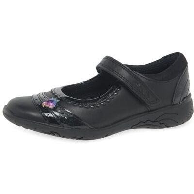 Clarks Relda Spark K. Childrens Black Leather, 10.5 Clarks Relda Spark K. Childrens Black Leather, 10.5