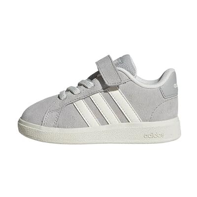 adidas Unisex Baby Grand Court 00S Infants Shoes, Grey Two/Off White/Cloud White, 7.5 UK Child adidas Unisex Baby Grand Court 00S Infants Shoes, Grey Two/Off White/Cloud White, 7.5 UK Child